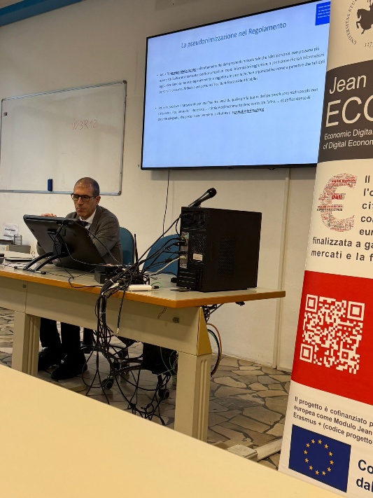 Giuseppe D’Acquisto — seminario su pseudonimizzazione e anonimizzazione